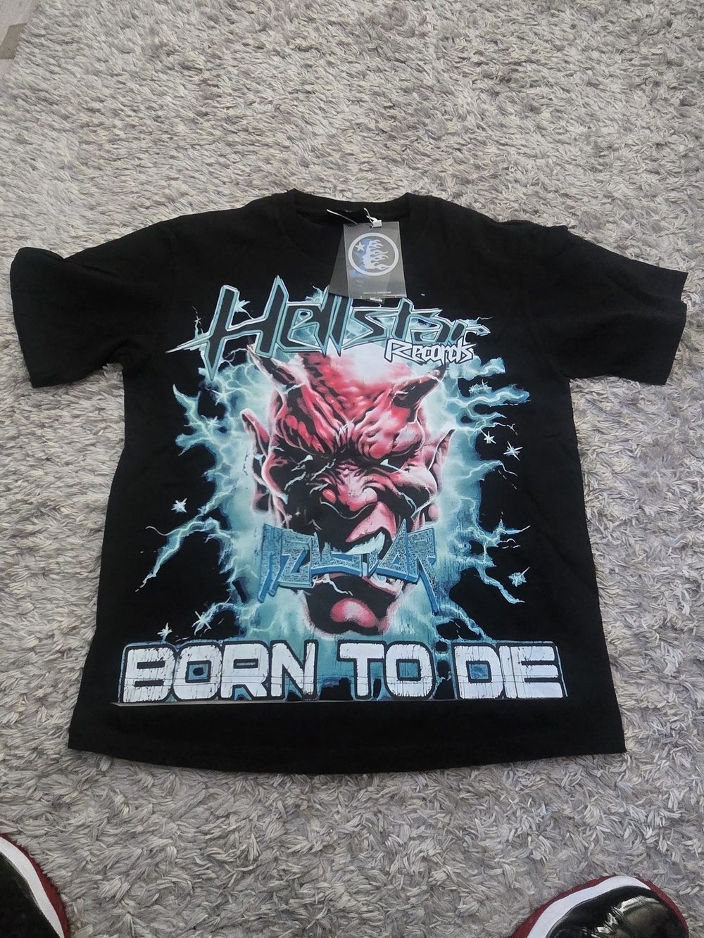Helstar Records Born to Die Graphic Tee - Black